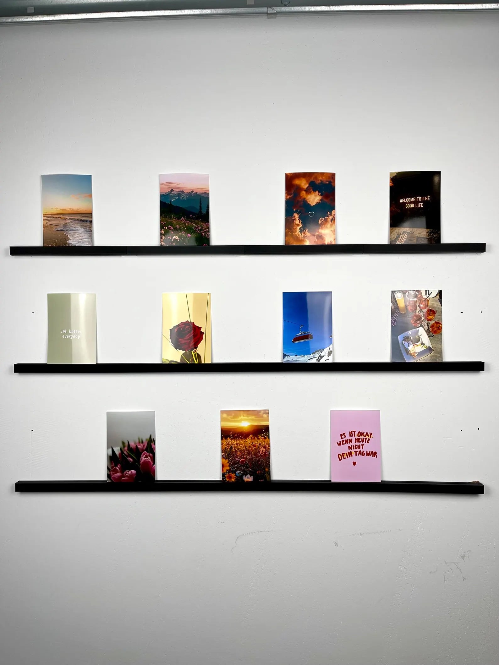 Moderne Bilderleisten für deine Wand – flexibel, minimalistisch &amp; ohne Bohren