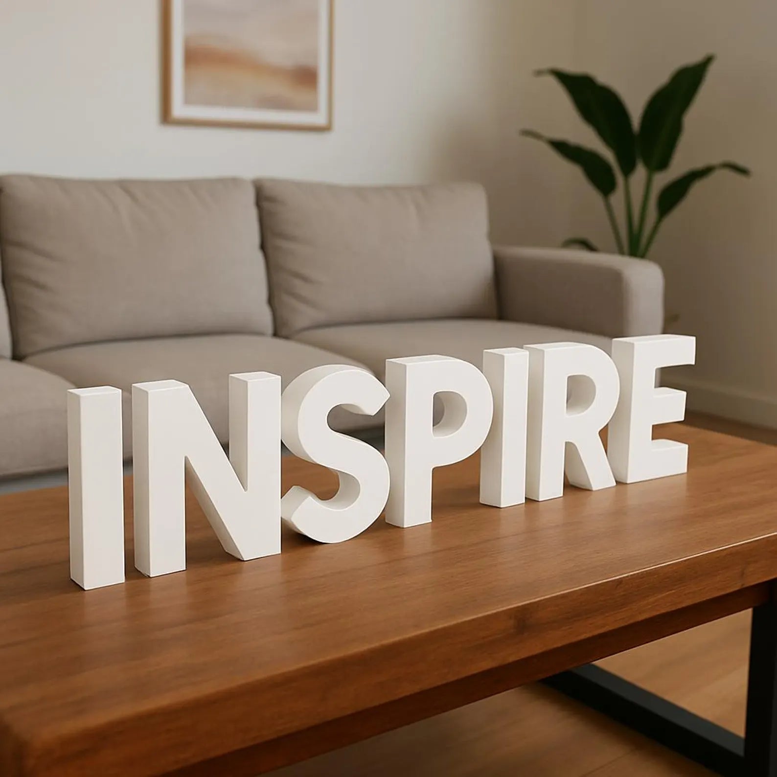 3D Buchstaben personalisiert – selbststehend &amp; individuell gestaltbar