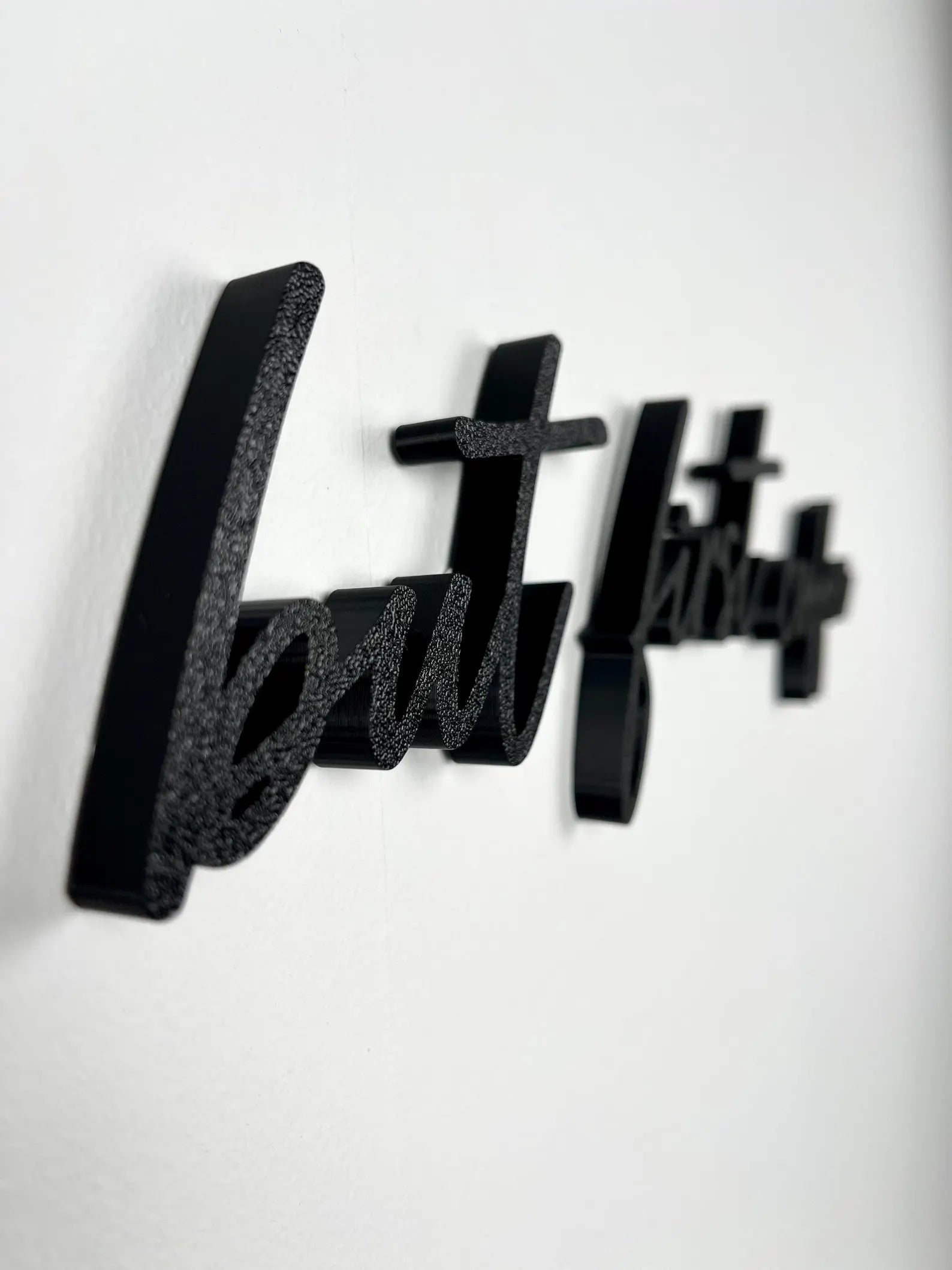 3D Wanddeko „But first Coffee“ – stylischer Schriftzug für dein Zuhause oder Café