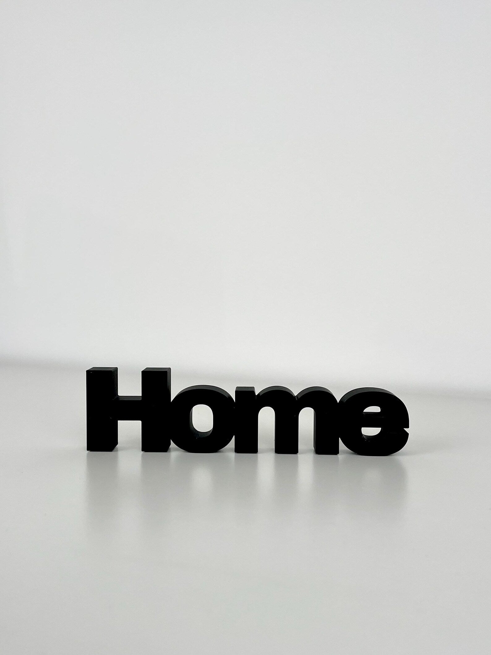 3D Schriftzug "Home"