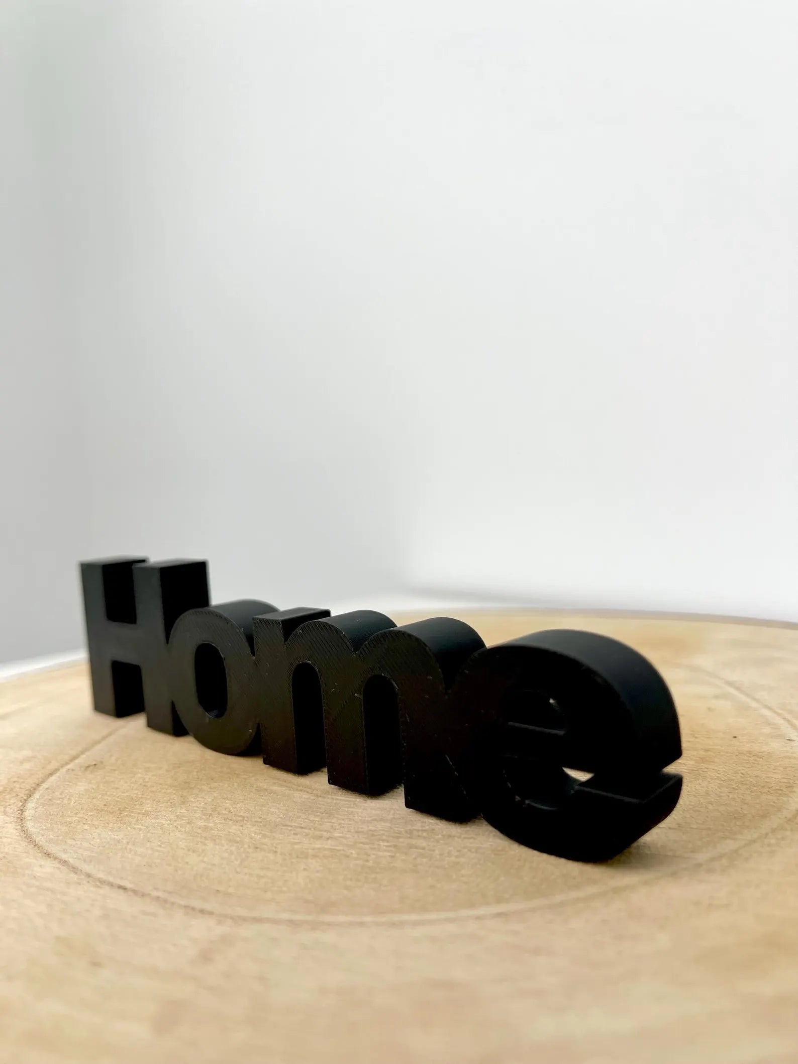 3D Schriftzug "Home"