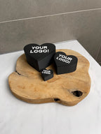 Personalisierbare Herzbox mit Logo