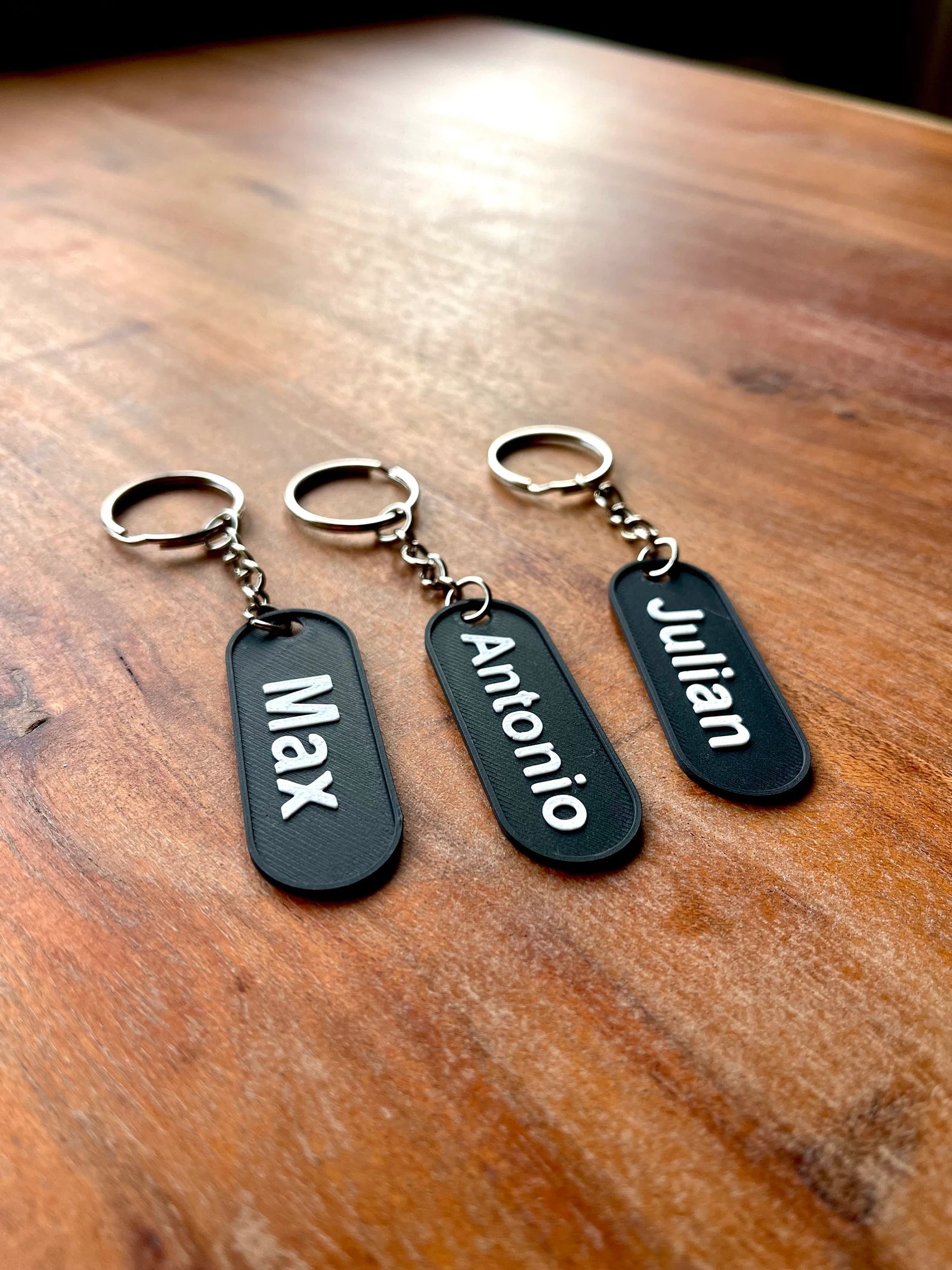 Personalisierter Schlüsselanhänger mit Namen