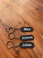 Personalisierter Schlüsselanhänger mit Namen