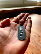Personalisierter Schlüsselanhänger mit Namen