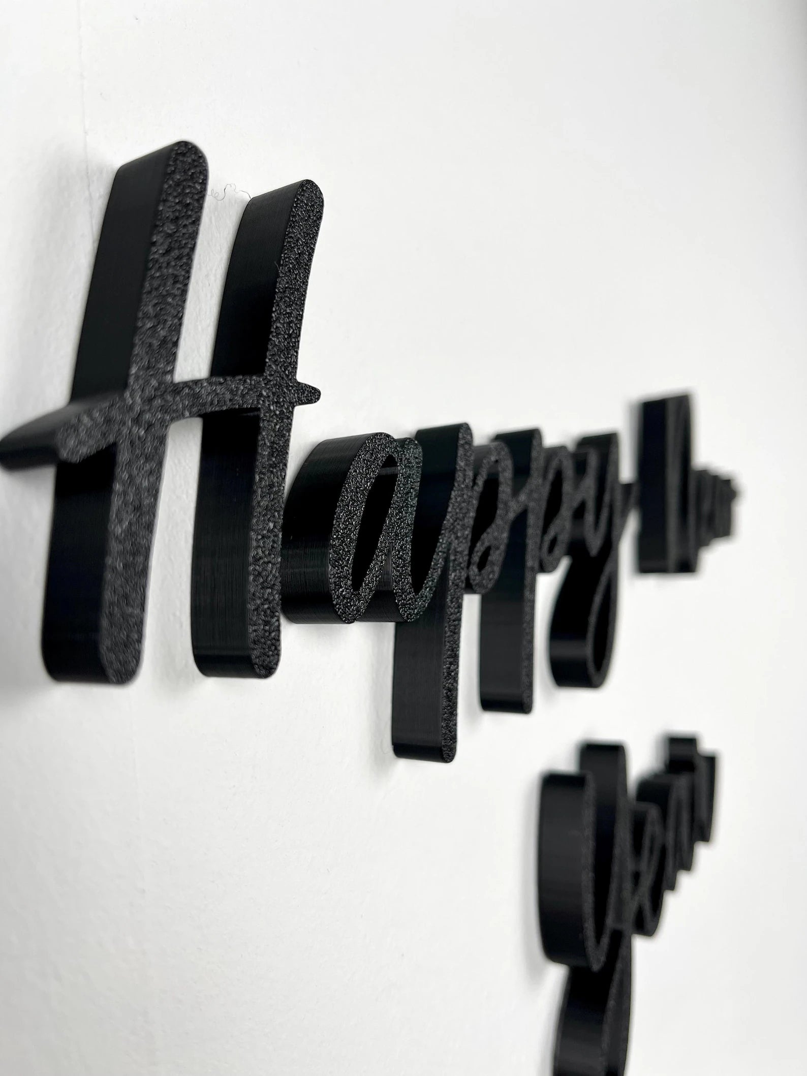 3D Wandlogo – personalisierter Schriftzug für deine Wand