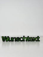 3D Schriftzug personalisiert mit Moos