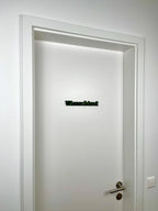 3D Schriftzug personalisiert mit Moos
