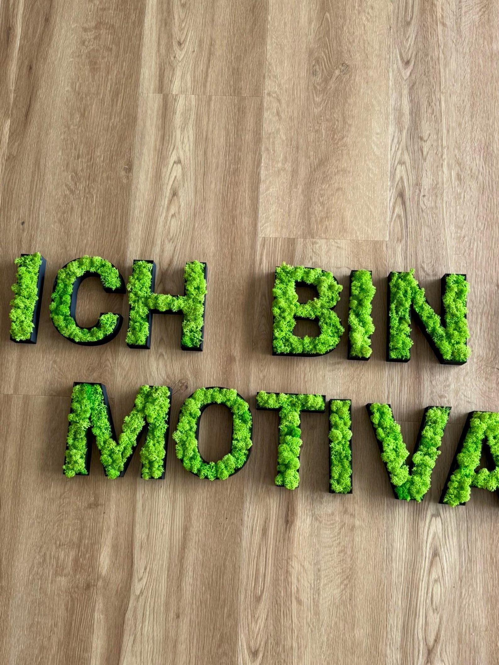 Moosbuchstaben personalisiert – natürlich, modern und ein echter Hingucker