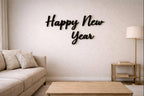 3D Wanddeko „Happy New Year“ – stilvoller Schriftzug für deine Silvester-Deko
