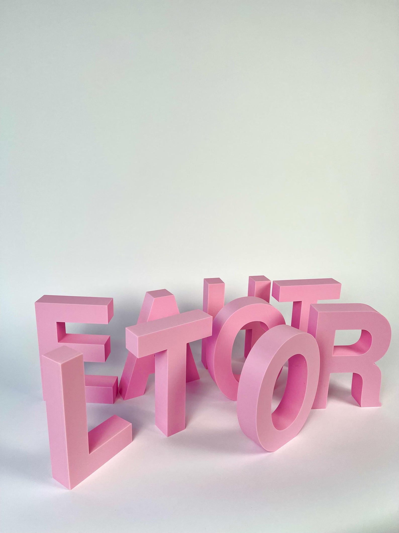 3D Buchstaben personalisiert – selbststehend &amp; individuell gestaltbar