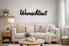 3D Wandlogo – personalisierter Schriftzug für deine Wand