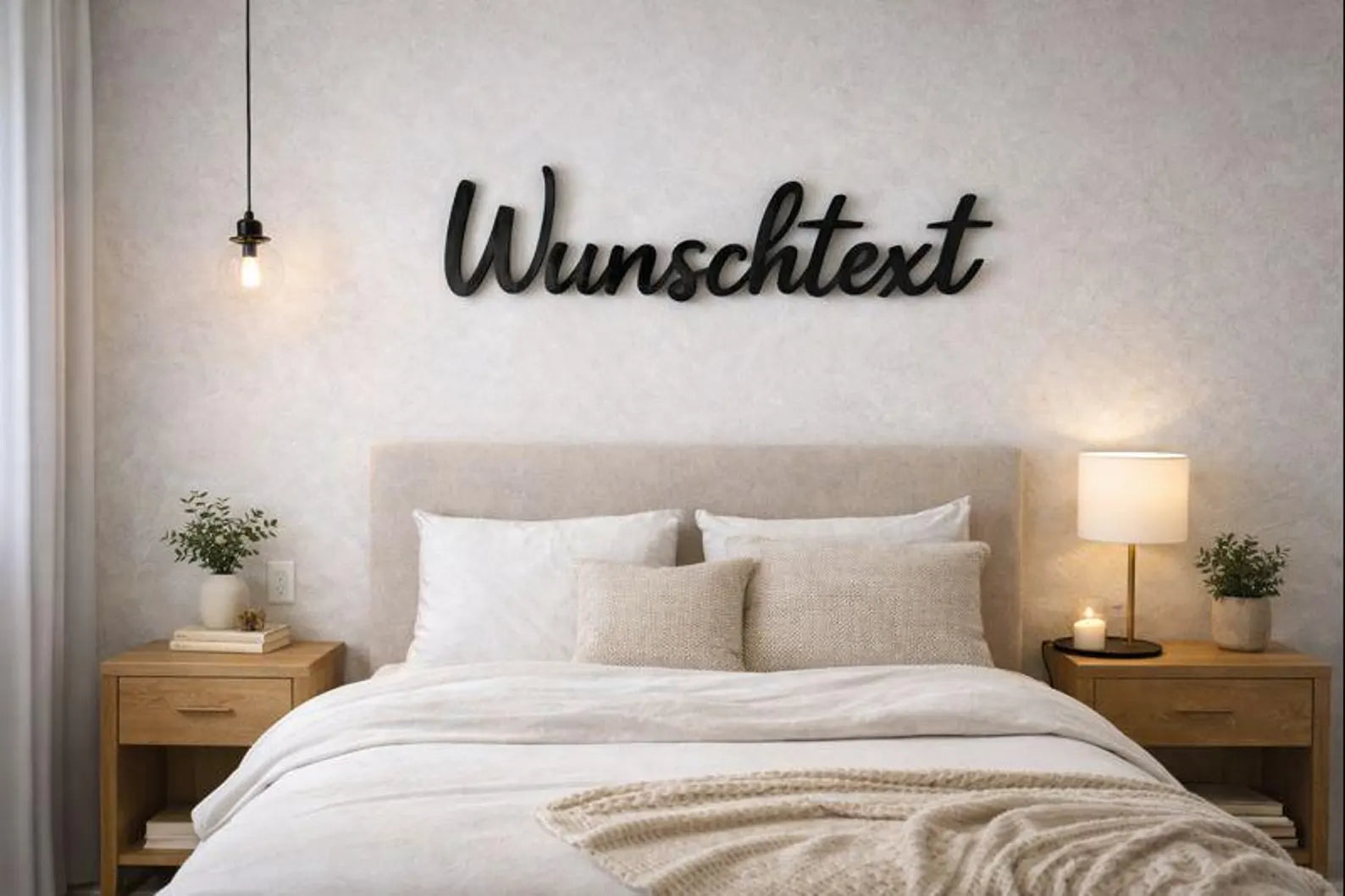 3D Wandlogo – personalisierter Schriftzug für deine Wand
