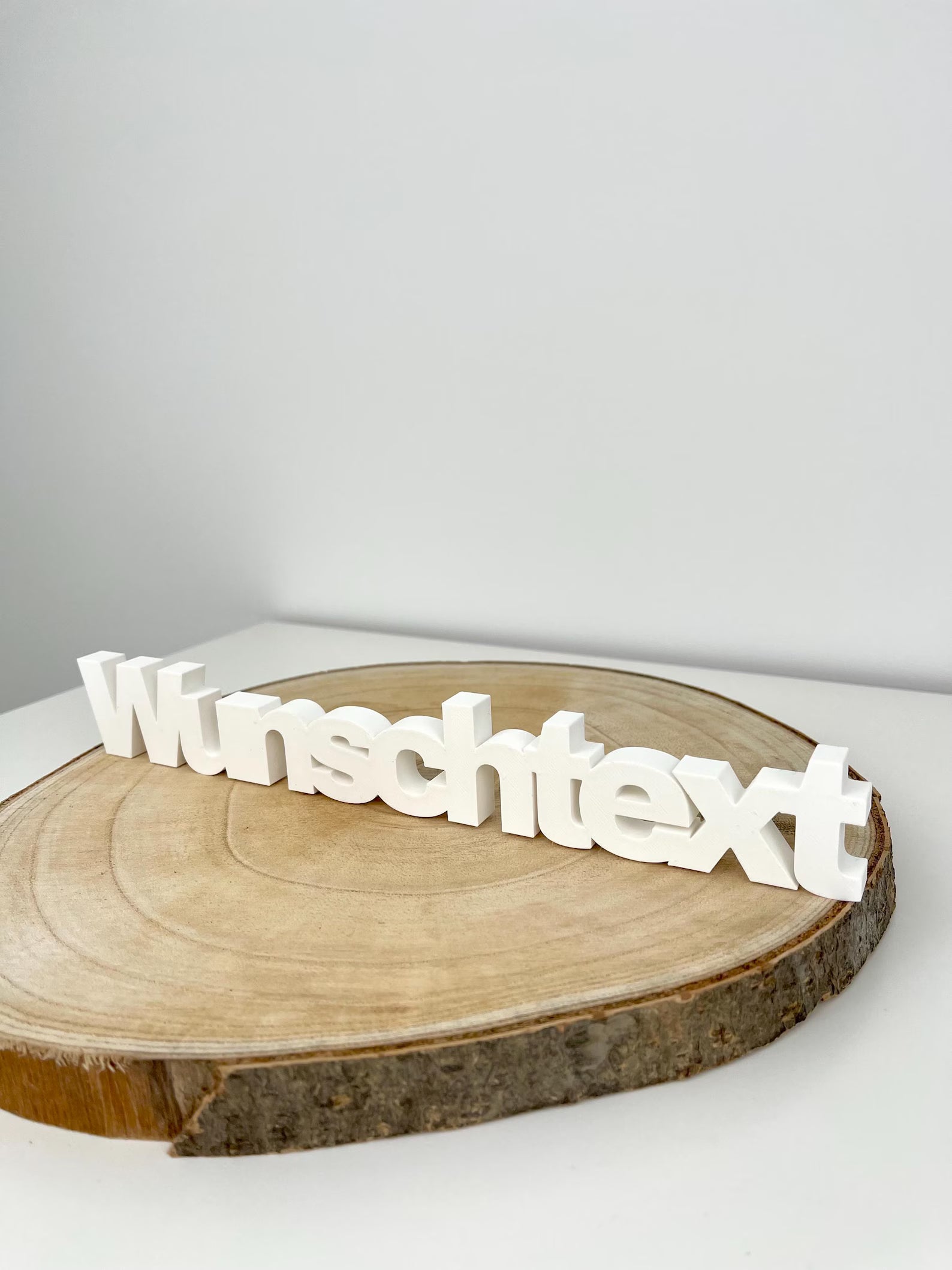 3D Schriftzug personalisiert – individuell, modern &amp; vielseitig einsetzbar