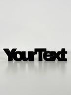 3D Schriftzug personalisiert – individuell, modern &amp; vielseitig einsetzbar