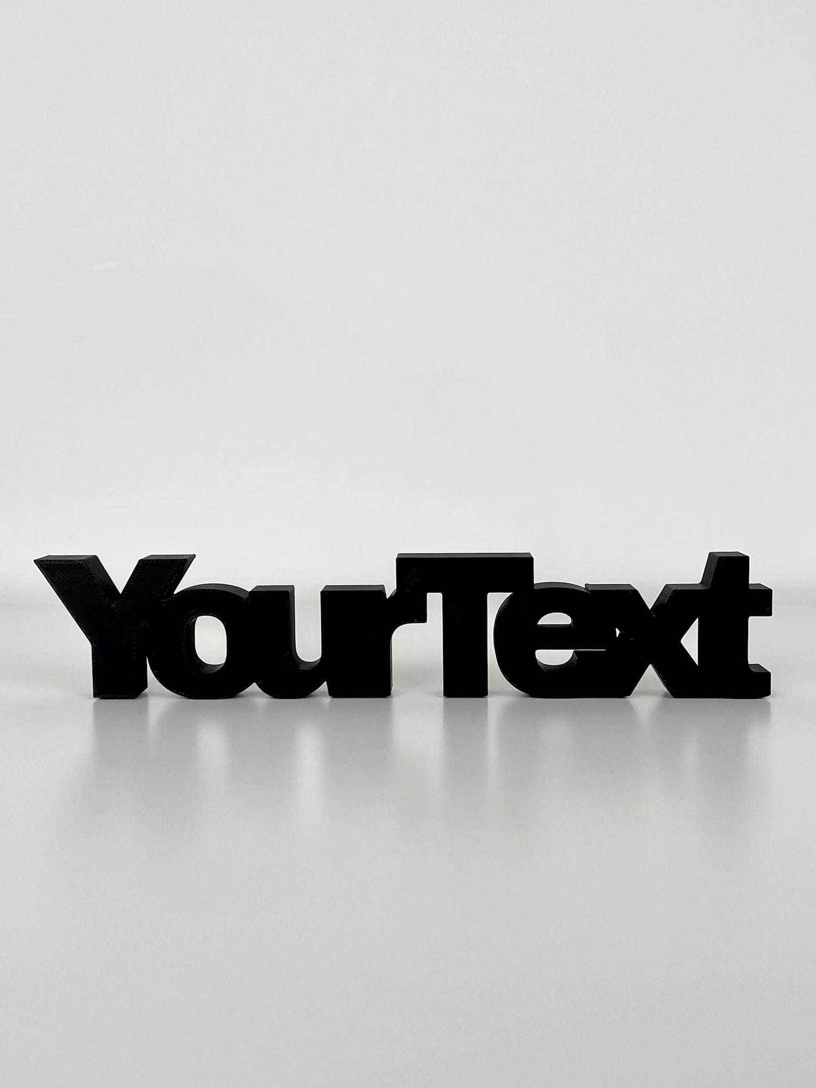 3D Schriftzug personalisiert – individuell, modern &amp; vielseitig einsetzbar