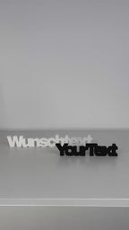 3D Schriftzug "Home"
