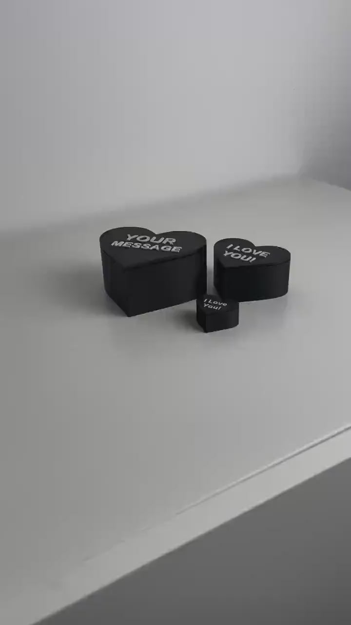 Personalisierbare Herzbox