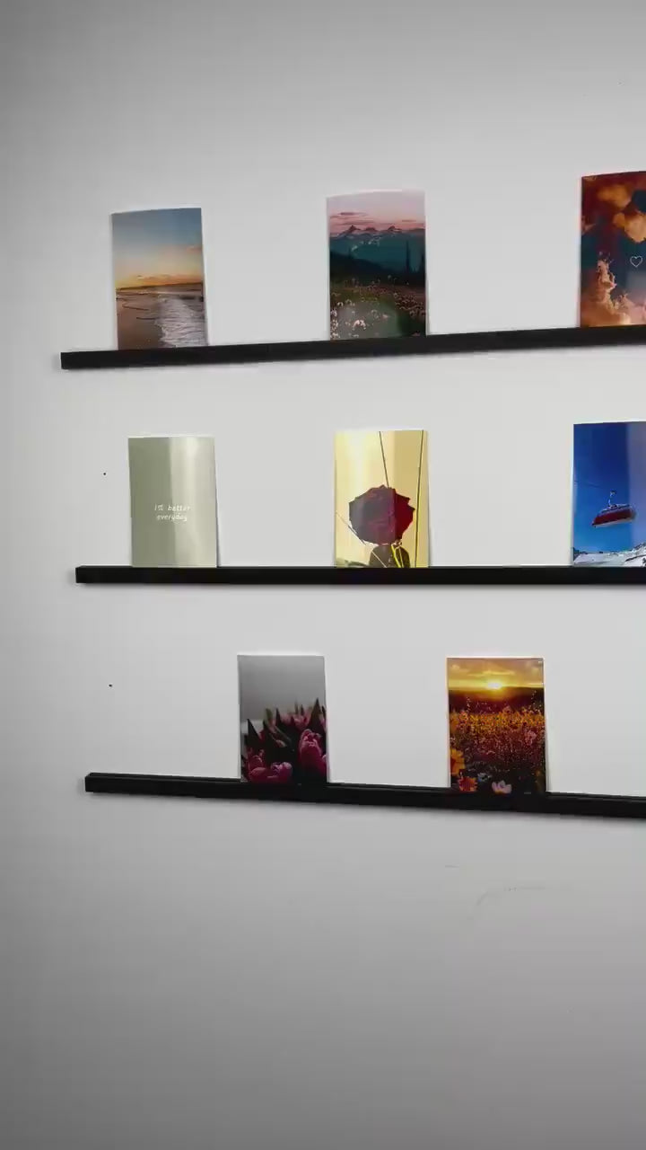 Moderne Bilderleisten für deine Wand – flexibel, minimalistisch &amp; ohne Bohren